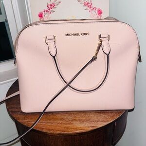 Michael Kors Blush Pink Satchel Bag